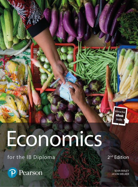 Build accessible and engaging economics lessons in line with the 2020 guide.  A new edition to follow up on our earlier bestseller!

Student textbook and eBook, written specifically for the 2020 Guide.
Clearly differentiated content for both Standard and Higher Level
Learners.
Emphasis on real-world international examples and case studies
Includes highly visual graphs and topical examples to aid learners’ understanding of real-world economics.
Contains answers to quantitative exercises found throughout the book.
Worksheets, revision quizzes and links to online exercises and videos.
Deepen economic understanding via inquiry-based tasks with links to TOK 
Focus on the skills required to succeed in IB assessment, including model exam questions and worked solutions.